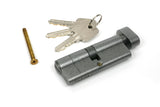 From The Anvil - Pewter 40/40 5pin Euro Cylinder/Thumbturn KA | Sku. 45874 | Trade Door Handles.