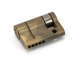 From The Anvil - Aged Brass 35/10 5pin Single Cylinder | Sku. 45883 | Trade Door Handles.