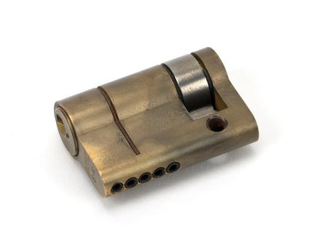 From The Anvil - Aged Brass 35/10 5pin Single Cylinder | Sku. 45883 | Trade Door Handles.