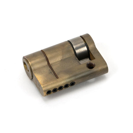 From The Anvil - Aged Brass 35/10 5pin Single Cylinder | Sku. 45883 | Trade Door Handles.