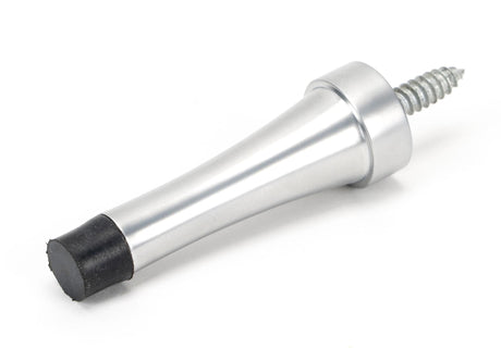 From The Anvil - Satin Chrome Projection Door Stop | Sku. 45908 | Trade Door Handles.