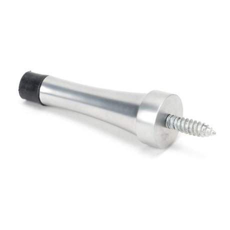 From The Anvil - Satin Chrome Projection Door Stop | Sku. 45908 | Trade Door Handles.