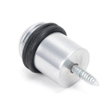 From The Anvil - Satin Chrome Floor Mounted Door Stop | Sku. 45909 | Trade Door Handles.
