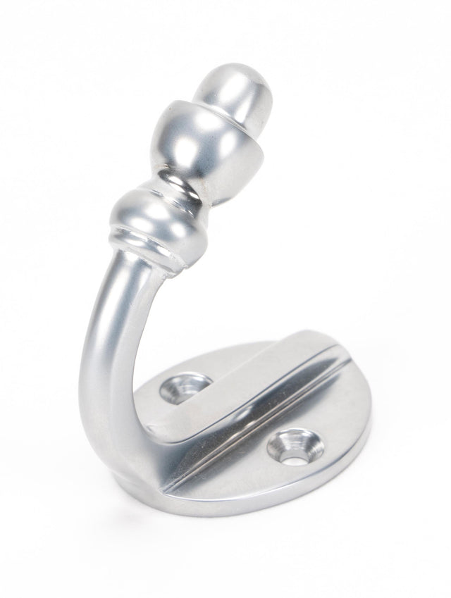 From The Anvil - Satin Chrome Coat Hook | Sku. 45910 | Trade Door Handles.