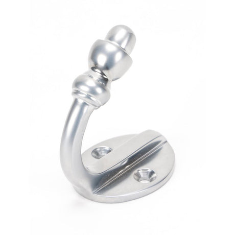 From The Anvil - Satin Chrome Coat Hook | Sku. 45910 | Trade Door Handles.