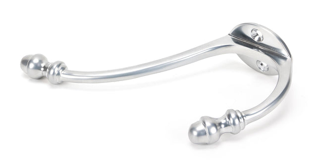 From The Anvil - Satin Chrome Hat & Coat Hook | Sku. 45911 | Trade Door Handles.