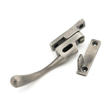 From The Anvil - Antique Pewter Night-Vent Locking Peardrop Fastener - LH | Sku. 45912 | Trade Door Handles.