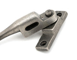 From The Anvil - Antique Pewter Night-Vent Locking Peardrop Fastener - RH | Sku. 45913 | Trade Door Handles.