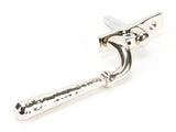 From The Anvil - Polished Nickel Hammered Newbury Espag - RH | Sku. 45917 | Trade Door Handles.