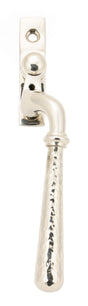 From The Anvil - Polished Nickel Hammered Newbury Espag - RH | Sku. 45917 | Trade Door Handles.