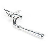 From The Anvil - Polished Chrome Hammered Newbury Espag - LH | Sku. 45918 | Trade Door Handles.