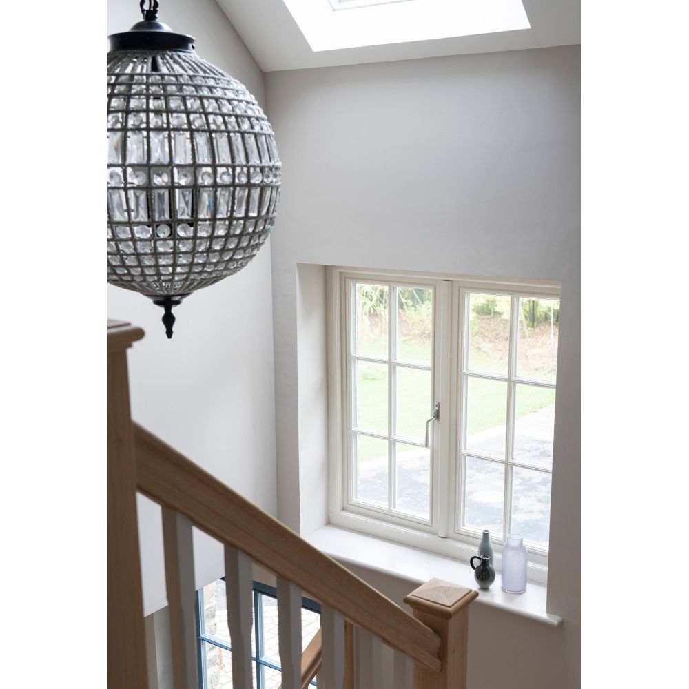 From The Anvil - Polished Chrome Hammered Newbury Espag - LH | Sku. 45918 | Trade Door Handles.