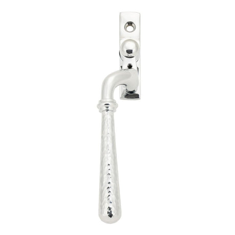 From The Anvil - Polished Chrome Hammered Newbury Espag - LH | Sku. 45918 | Trade Door Handles.