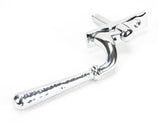 From The Anvil - Polished Chrome Hammered Newbury Espag - RH | Sku. 45919 | Trade Door Handles.