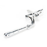 From The Anvil - Polished Chrome Hammered Newbury Espag - RH | Sku. 45919 | Trade Door Handles.