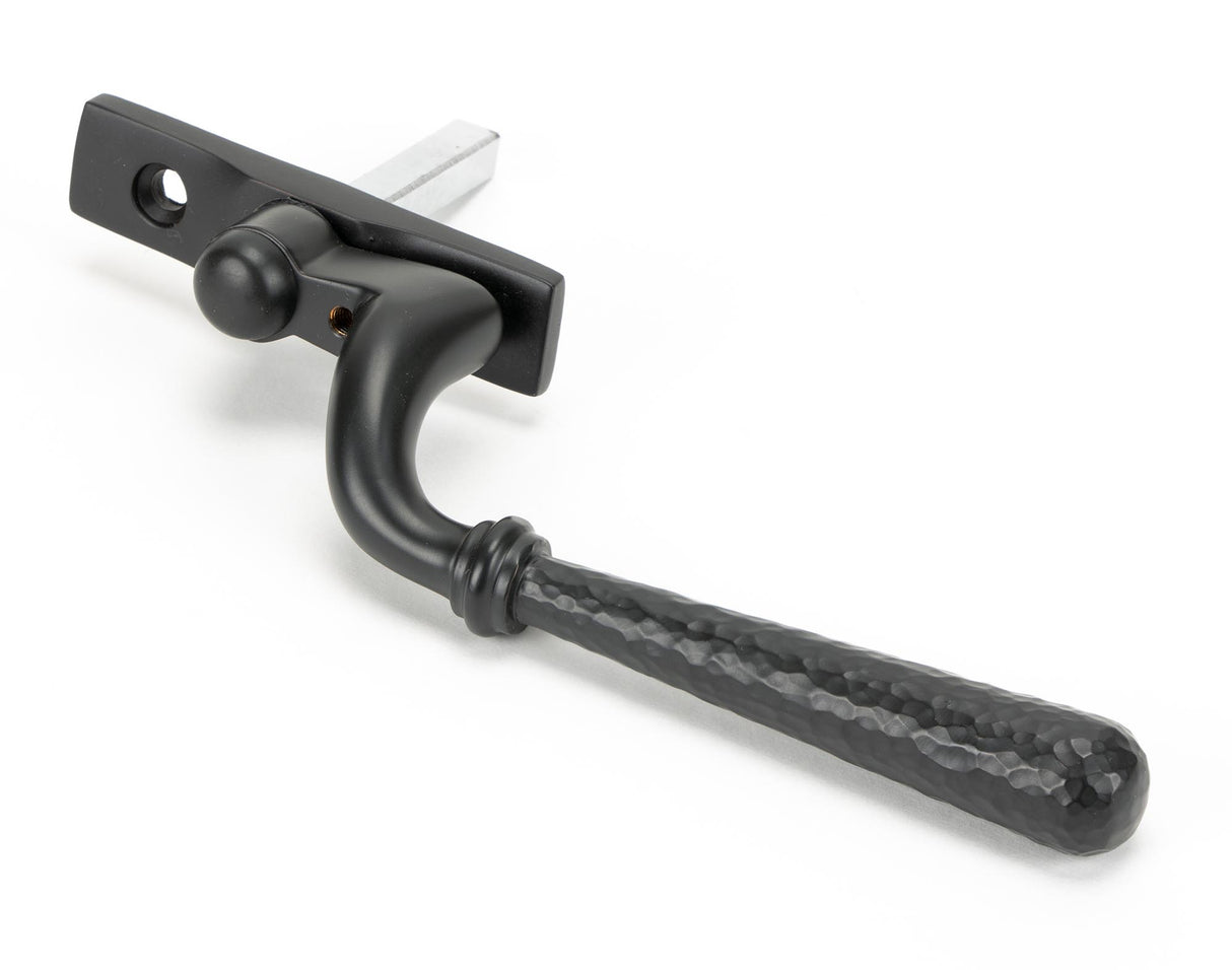 From The Anvil - Aged Bronze Hammered Newbury Espag - LH | Sku. 45920 | Trade Door Handles.