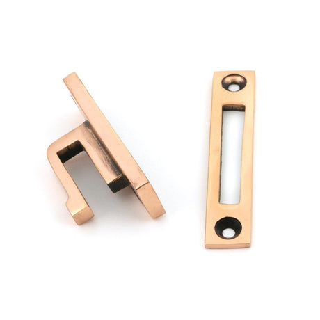 From The Anvil - Polished Bronze Locking Avon Fastener | Sku. 45924 | Trade Door Handles.