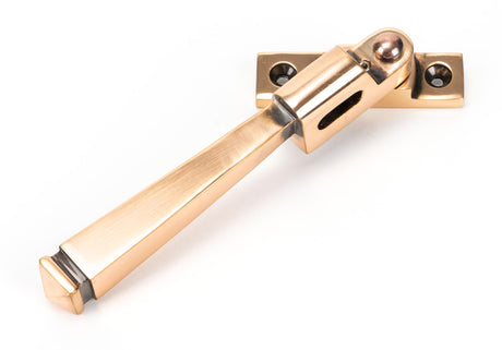 From The Anvil - Polished Bronze Night-Vent Locking Avon Fastener | Sku. 45925 | Trade Door Handles.