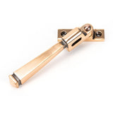 From The Anvil - Polished Bronze Night-Vent Locking Avon Fastener | Sku. 45925 | Trade Door Handles.