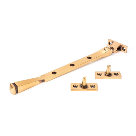 From The Anvil - Polished Bronze 8" Avon Stay | Sku. 45926 | Trade Door Handles.