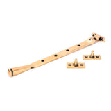 From The Anvil - Polished Bronze 10" Avon Stay | Sku. 45927 | Trade Door Handles.