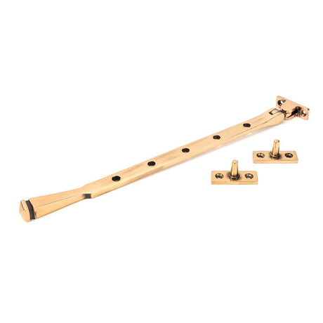 From The Anvil - Polished Bronze 12" Avon Stay | Sku. 45928 | Trade Door Handles.