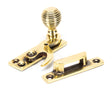 From The Anvil - Aged Brass Beehive Sash Hook Fastener | Sku. 45936 | Trade Door Handles.