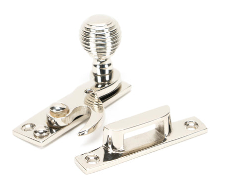 From The Anvil - Polished Nickel Beehive Sash Hook Fastener | Sku. 45937 | Trade Door Handles.