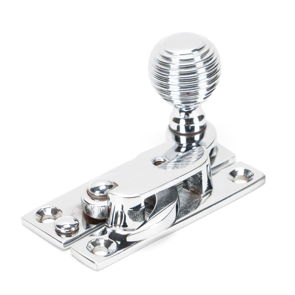 From The Anvil - Polished Chrome Beehive Sash Hook Fastener | Sku. 45938 | Trade Door Handles.