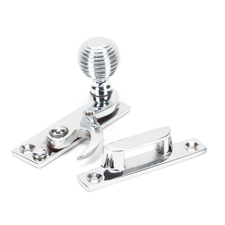 From The Anvil - Polished Chrome Beehive Sash Hook Fastener | Sku. 45938 | Trade Door Handles.