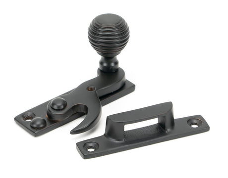 From The Anvil - Aged Bronze Beehive Sash Hook Fastener | Sku. 45939 | Trade Door Handles.