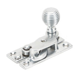 From The Anvil - Satin Chrome Beehive Sash Hook Fastener | Sku. 45940 | Trade Door Handles.