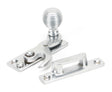 From The Anvil - Satin Chrome Beehive Sash Hook Fastener | Sku. 45940 | Trade Door Handles.