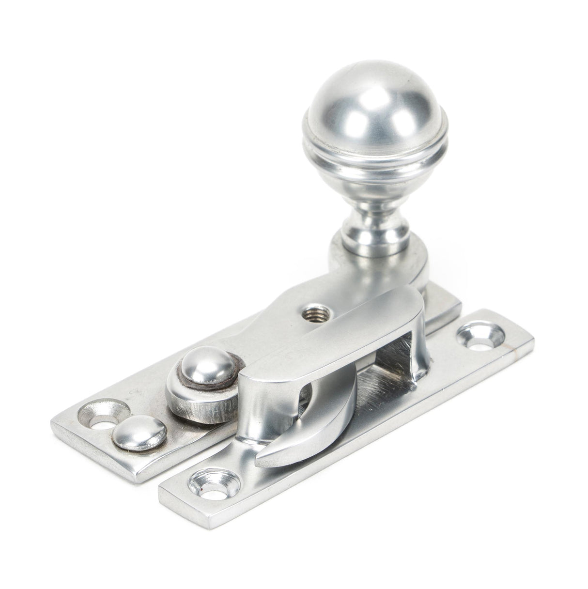 From The Anvil - Satin Chrome Prestbury Sash Hook Fastener | Sku. 45941 | Trade Door Handles.