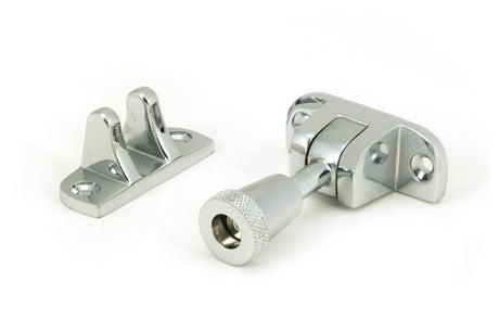 From The Anvil - Polished Chrome Brompton Brighton Fastener (Radiused) | Sku. 45944 | Trade Door Handles.
