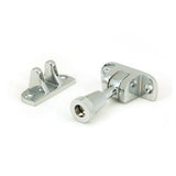 From The Anvil - Polished Chrome Brompton Brighton Fastener (Radiused) | Sku. 45944 | Trade Door Handles.