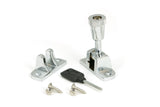 From The Anvil - Polished Chrome Brompton Brighton Fastener (Radiused) | Sku. 45944 | Trade Door Handles.