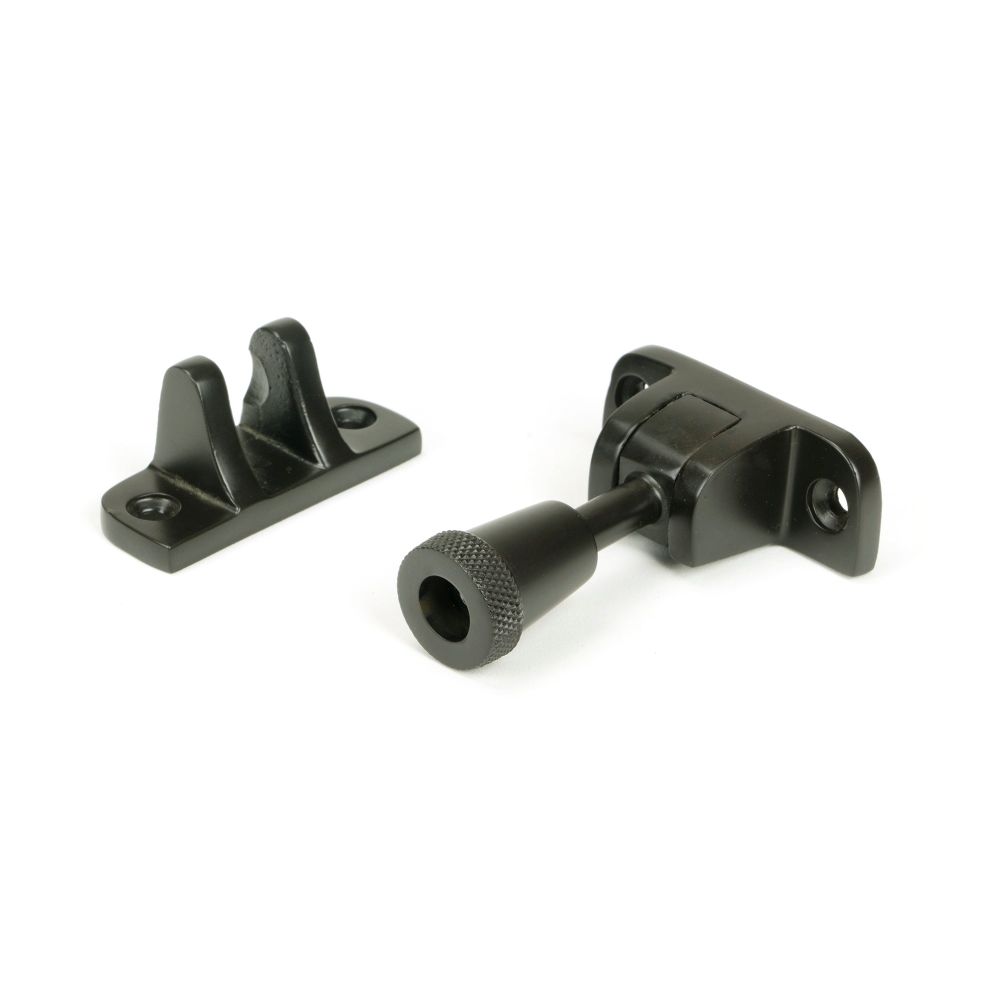 From The Anvil - Aged Bronze Brompton Brighton Fastener (Radiused) | Sku. 45945 | Trade Door Handles.