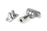 From The Anvil - Satin Chrome Brompton Brighton Fastener (Radiused) | Sku. 45946 | Trade Door Handles.