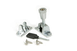 From The Anvil - Satin Chrome Brompton Brighton Fastener (Radiused) | Sku. 45946 | Trade Door Handles.