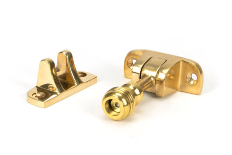 From The Anvil - Polished Brass Prestbury Brighton Fastener (Radiused) | Sku. 45947 | Trade Door Handles.