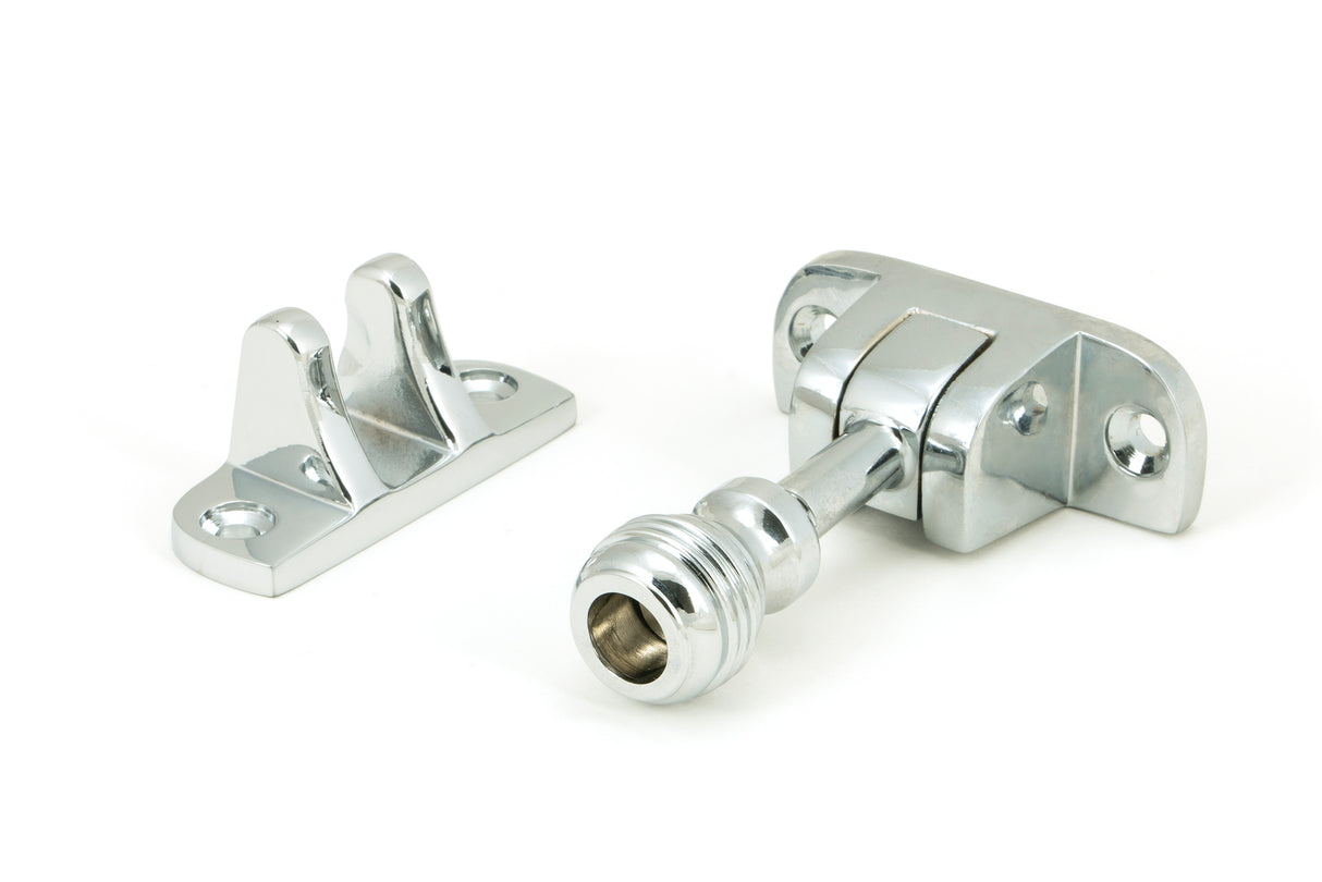 From The Anvil - Polished Chrome Prestbury Brighton Fastener (Radiused) | Sku. 45949 | Trade Door Handles.