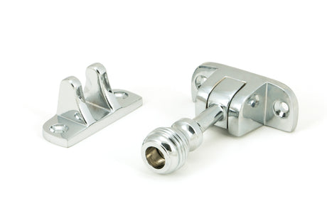 From The Anvil - Polished Chrome Prestbury Brighton Fastener (Radiused) | Sku. 45949 | Trade Door Handles.