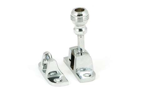 From The Anvil - Polished Chrome Prestbury Brighton Fastener (Radiused) | Sku. 45949 | Trade Door Handles.