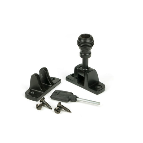 From The Anvil - Aged Bronze Prestbury Brighton Fastener (Radiused) | Sku. 45950 | Trade Door Handles.