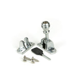 From The Anvil - Satin Chrome Prestbury Brighton Fastener (Radiused) | Sku. 45951 | Trade Door Handles.
