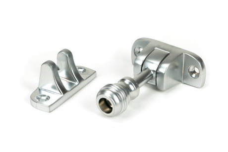 From The Anvil - Satin Chrome Prestbury Brighton Fastener (Radiused) | Sku. 45951 | Trade Door Handles.