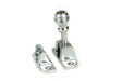 From The Anvil - Satin Chrome Prestbury Brighton Fastener (Radiused) | Sku. 45951 | Trade Door Handles.