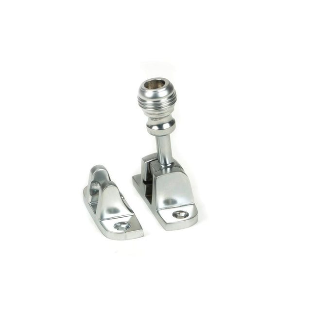 From The Anvil - Satin Chrome Prestbury Brighton Fastener (Radiused) | Sku. 45951 | Trade Door Handles.