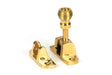 From The Anvil - Polished Brass Beehive Brighton Fastener (Radiused) | Sku. 45952 | Trade Door Handles.